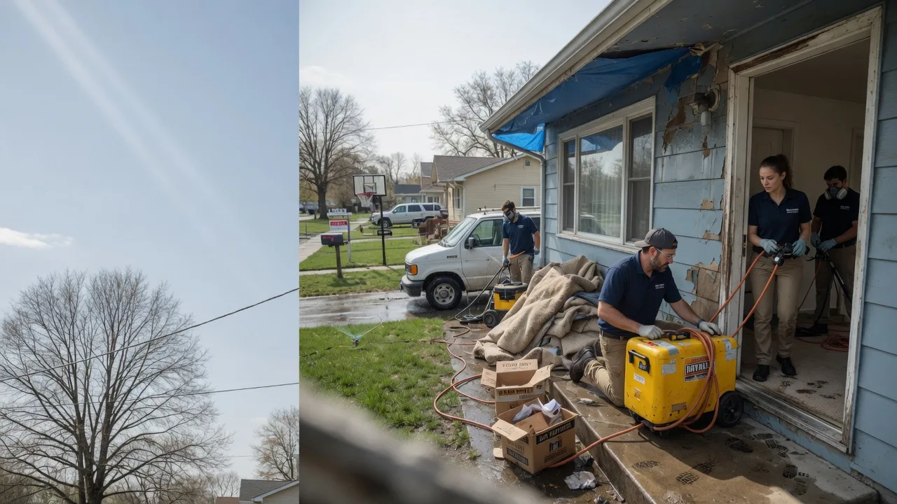 Basement Flood Cleanup in Dalton, MO near me